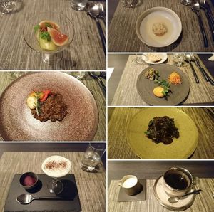 Course menu  at Vegetus in Kamakura