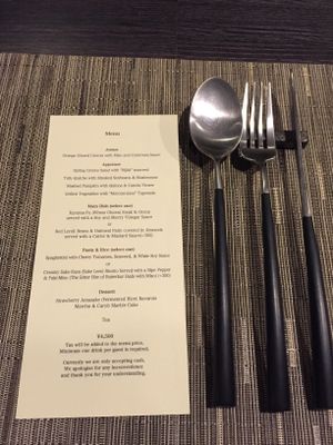 Seasonal menu at Vegetus in Kamakura