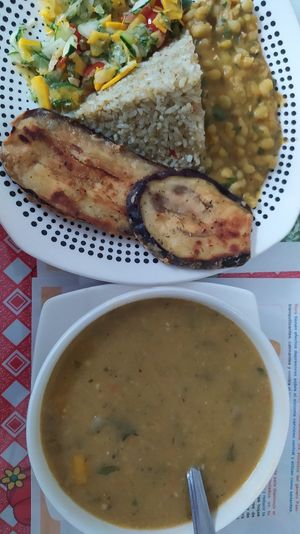 Lovely almuerzo! at Gira el Sol in Mocoa