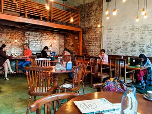 Inside of Birdsong Organic Cafe Shop at Birdsong Organic Cafe Shop in Mumbai