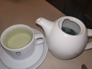 fresh mint tea at O'Vrakas Taverna in Limassol