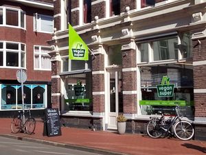 easy to spot at Vegansuper and Snack Bar in Groningen