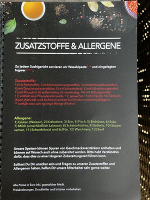   at HQ Wok & HQ Sushi in Dorfen