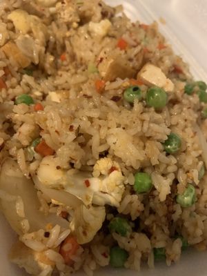 Sate vegetable fried rice at Little Saigon in Dayton