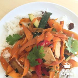 Tofu Thai at Nutrisabor in Tomar