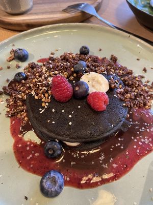 Pink panther pancakes  at O'YO - Brabantdam in Ghent