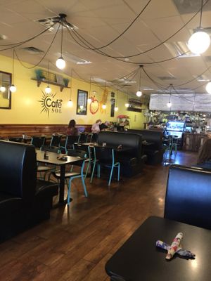 Inside at Cafe Sol in Grand Junction