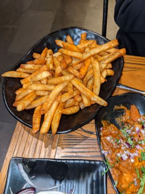 Masala fries at Chatkazz in Harris Park