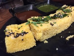 Dhokla at Chatkazz at Chatkazz in Harris Park