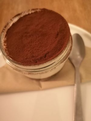 Tiramisu at Chutnej in Vinohrady