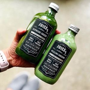 2 of our best greens! at JuiceRx - Bucktown in Chicago