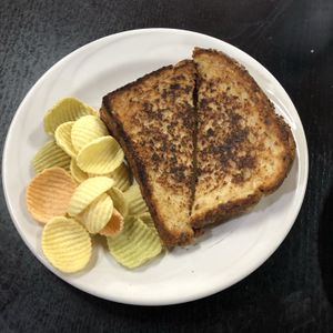 Grilled cheese at The Black Crow Cafe in Elkhart