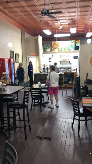 Quaint cafe at The Black Crow Cafe in Elkhart