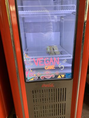 Vegan cake  at The Black Crow Cafe in Elkhart