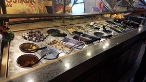 Salad bar  at Sizzler in Idaho Falls