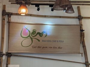 Name of restaurant at Yen Nha Hang Chay & Yoga in Nha Trang