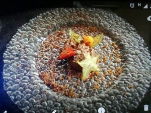 non-cheese cake at Le Notti di Cabiria in Brescia