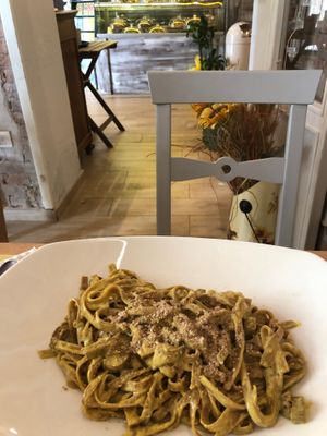 Pasta integrale something  at Bottega Vegana in Modena