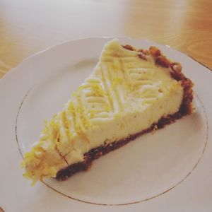 Cheesecake al limone at Bottega Vegana in Modena