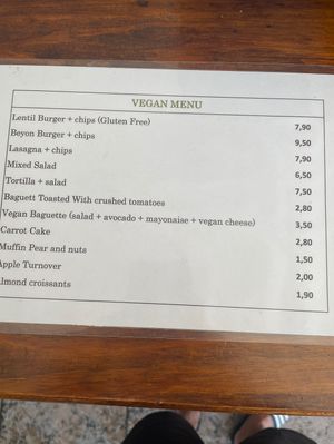 More on the cafe boards at Cafe Bonjour in Lanzarote