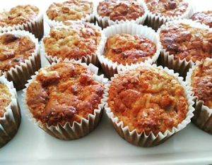 Muffins veganos at Cafe Bonjour in Lanzarote