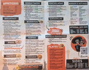 Menu: May 2021 at Pancho's Vegan Cantina in Las Vegas