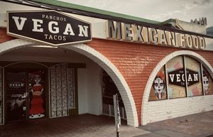 All  vegan Pancho’s Tacos.    at Pancho's Vegan Cantina in Las Vegas
