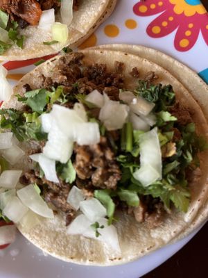 Al pastor   at Pancho's Vegan Cantina in Las Vegas