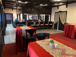 secondary dining area at Pancho's Vegan Cantina in Las Vegas