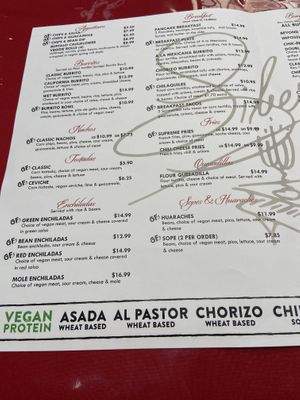   at Pancho's Vegan Cantina in Las Vegas