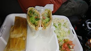 Tamales, Doratos at Pancho's Vegan Cantina in Las Vegas