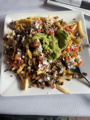 Supreme Fries  at Pancho's Vegan Cantina in Las Vegas