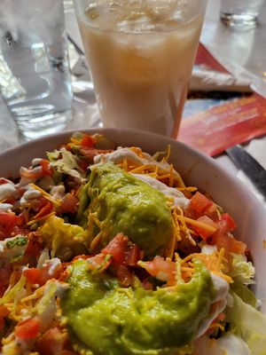 Don't forget the Horchata! at Pancho's Vegan Cantina in Las Vegas