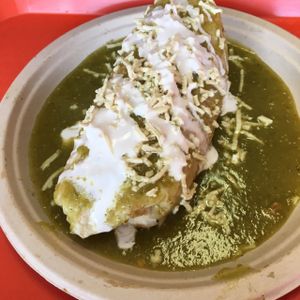 wet burrito  at Pancho's Vegan Cantina in Las Vegas