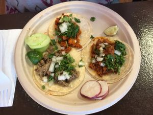 Tacos at Pancho's Vegan Cantina in Las Vegas