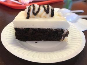 Chocolate Cake at Pancho's Vegan Cantina in Las Vegas