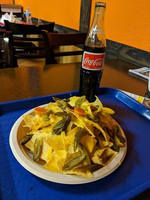 Nachos at Pancho's Vegan Cantina in Las Vegas