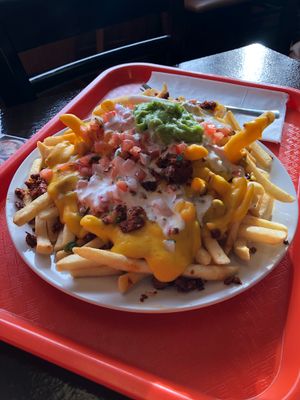 Supreme Fries at Pancho's Vegan Cantina in Las Vegas