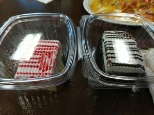 Cakes at Pancho's Vegan Cantina in Las Vegas