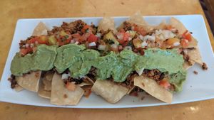 Nachos at Natural Spice in Panama City