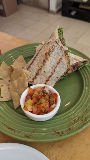 Burrito, chips, salsa. Sorry I didn't take photos of the drink or soup at Natural Spice in Panama City