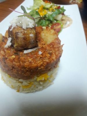 Food at Natural Spice in Panama City