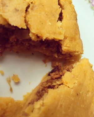 Soy tamales  at Natural Spice in Panama City