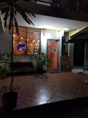 Outside at Natural Spice in Panama City