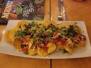 Nachos at Natural Spice in Panama City