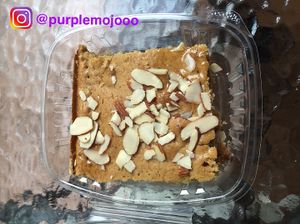 Vegan cake with cinnamon, bananas and almonds  at Natural Spice in Panama City