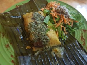 Tamales ! at Natural Spice in Panama City