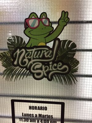 Door at Natural Spice in Panama City