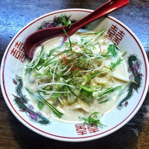 Vegan ramen at Shugetsu in Osaka