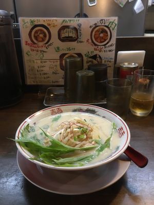 Vegan ramen at Shugetsu in Osaka
